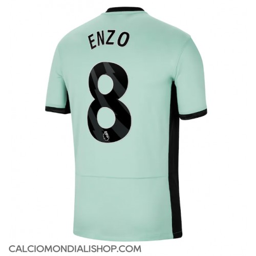Maglie da calcio Chelsea Enzo Fernandez #8 Terza Maglia 2023-24 Manica Corta